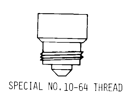 SPECIAL NO. 10-64 THREAD style nsn 6240-00-635-9800