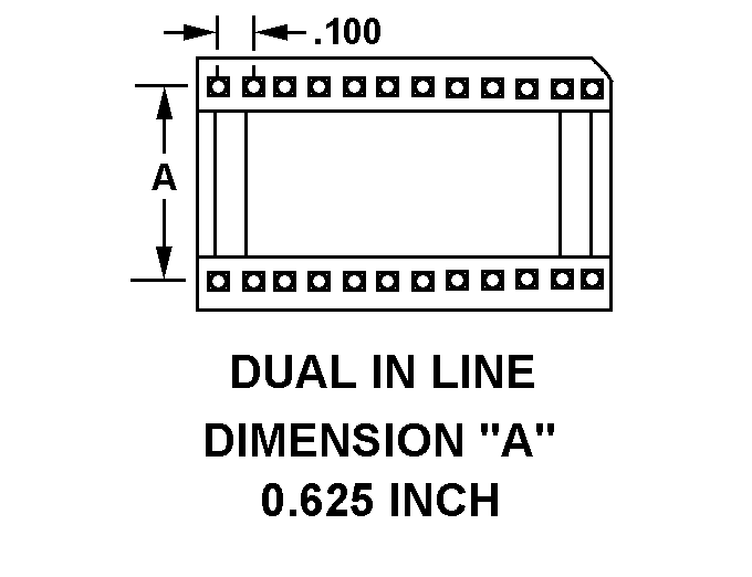 DUAL IN-LINE style nsn 5935-01-090-3087