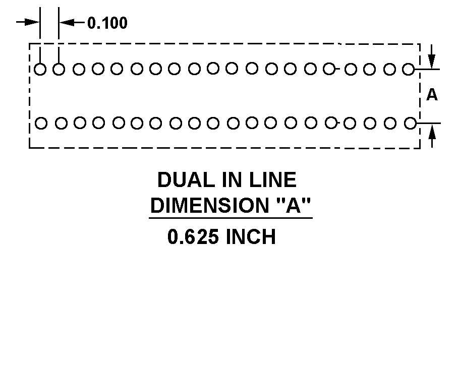 DUAL IN-LINE DIMENSION 