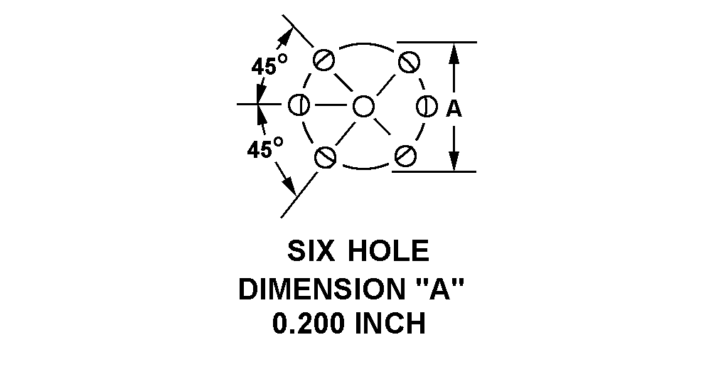 SIX HOLE DIMENSION 