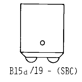 B15D/19 - (SBC) style nsn 6240-00-155-8653