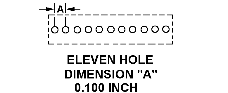 ELEVEN HOLE DIMENSION 