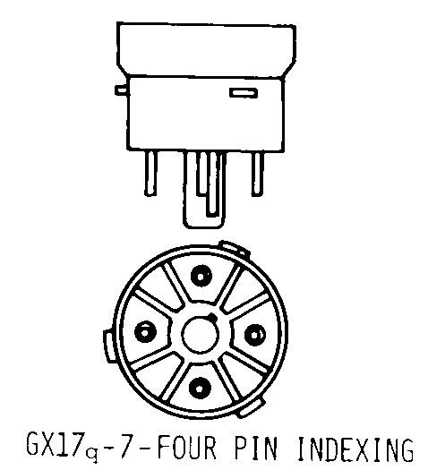 GX17Q-7-FOUR PIN INDEXING style nsn 6240-01-147-0378