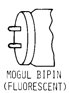MOGUL BIPIN (FLUORESCENT) style nsn 6240-01-071-2127