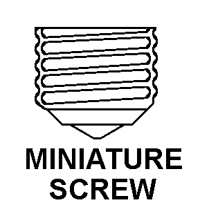 MINIATURE SCREW style nsn 6515-00-550-7200