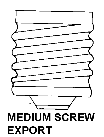 MEDIUM SCREW EXPORT style nsn 6240-00-995-9901