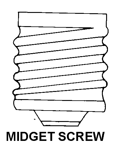 MIDGET SCREW style nsn 6240-00-839-6196