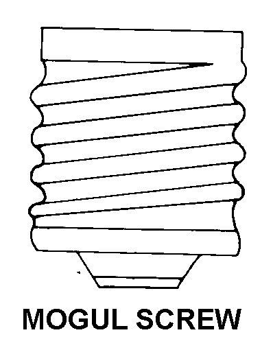 MOGUL SCREW EXPORT style nsn 6240-00-993-9239