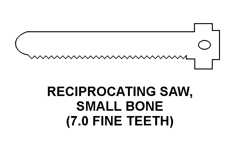 RECIPROCATING SAW, SMALL BONE style nsn 6515-01-505-4321