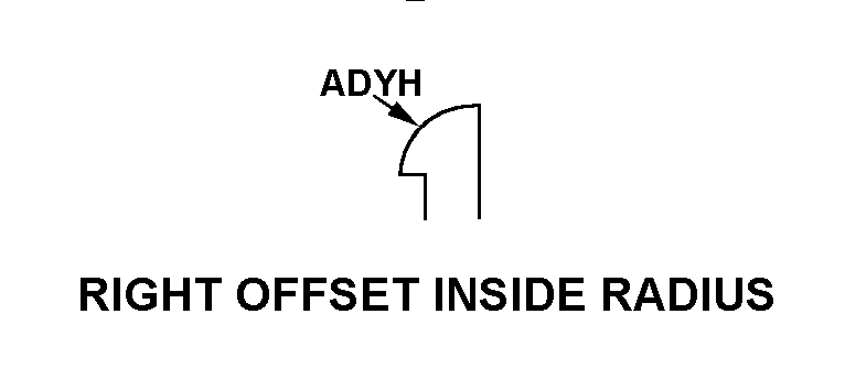 RIGHT OFFSET INSIDE RADIUS style nsn 9390-01-289-1278