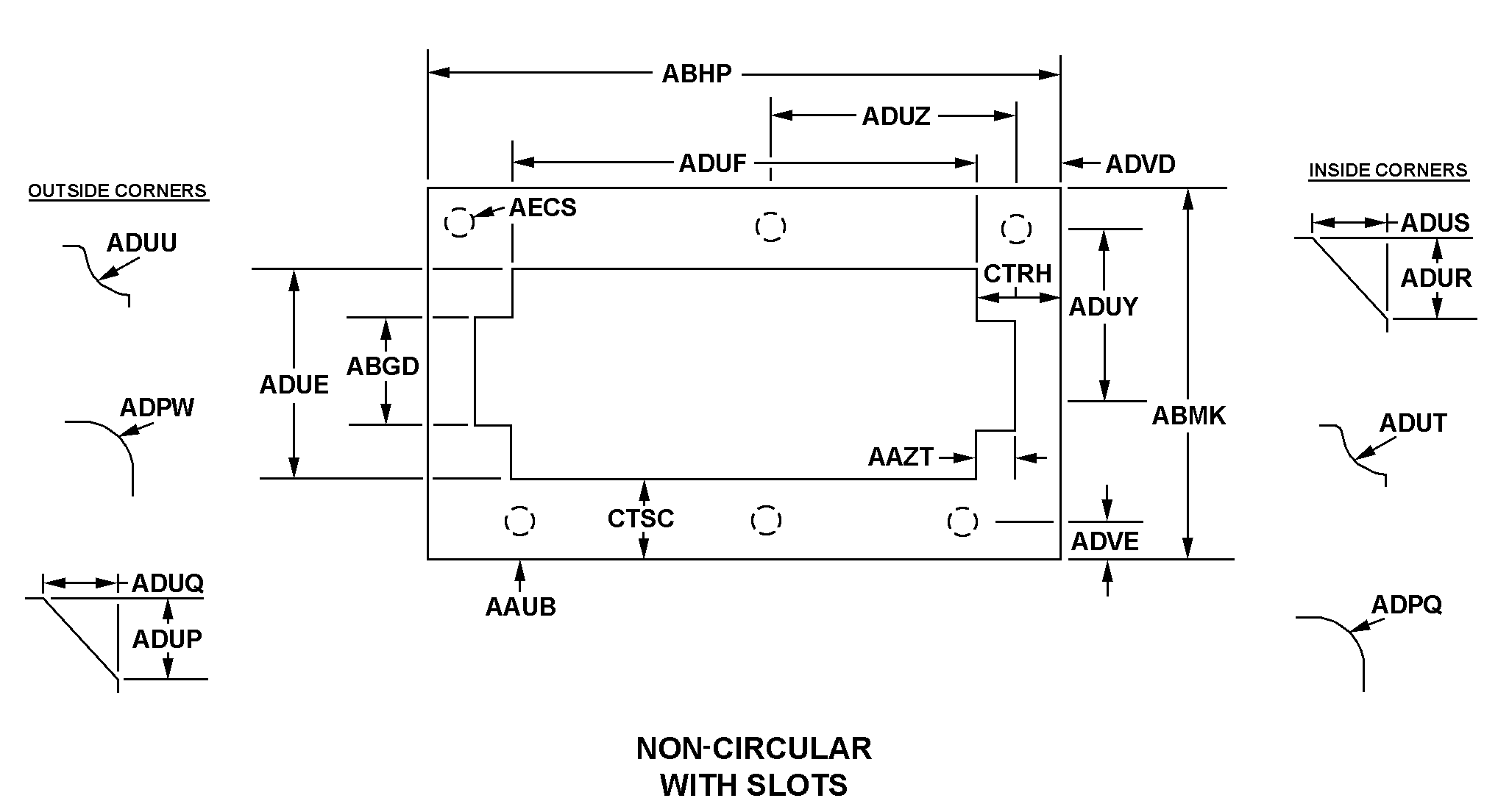 5999-01-357-3666 FIIG A032A0 non-circular with slots style NON-CIRCULAR WITH SLOTS style nsn 5999-01-357-3666