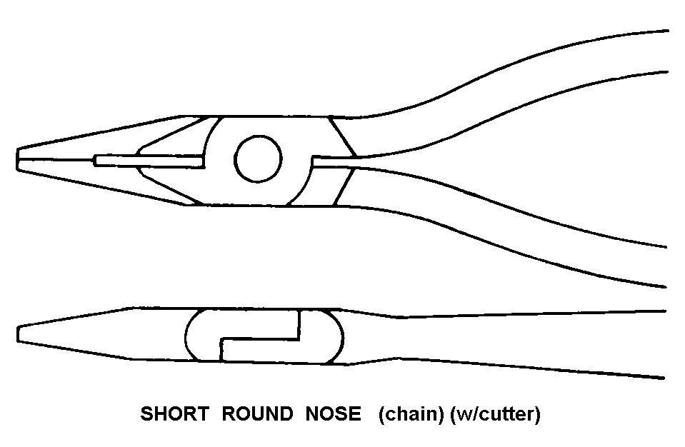 SHORT ROUND NOSE style nsn 5120-00-604-5008