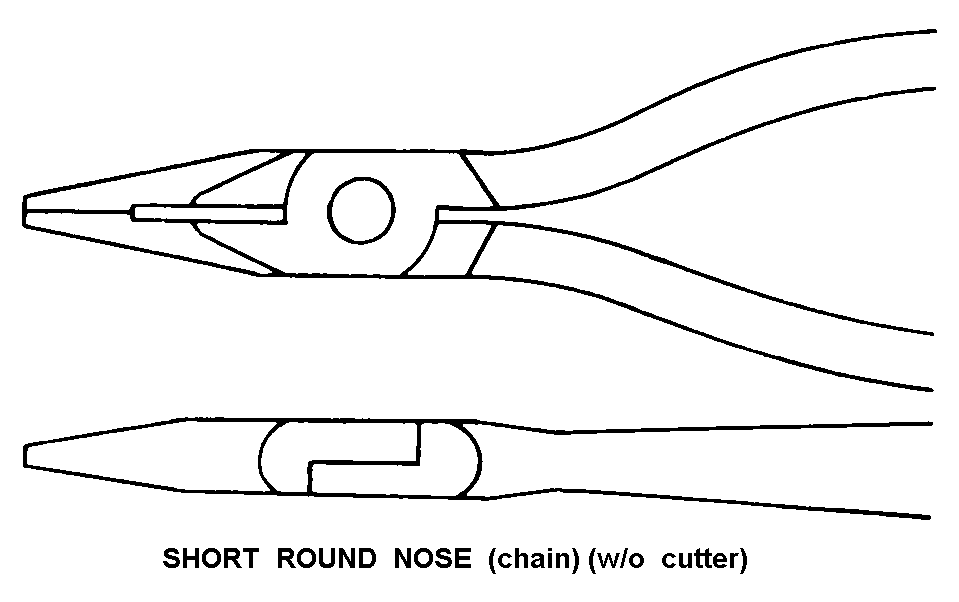 SHORT ROUND NOSE style nsn 5120-00-293-3486