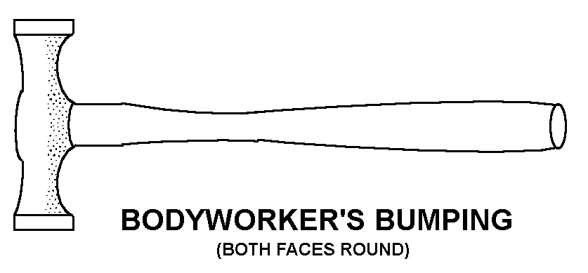 BODYWORKER'S BUMPING style nsn 5120-00-203-6883