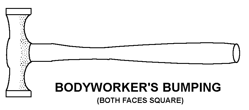 BODYWORKER'S BUMPING style nsn 5120-00-203-6883