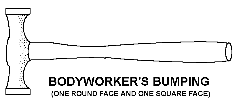 BODYWORKER'S BUMPING style nsn 5120-00-203-6883