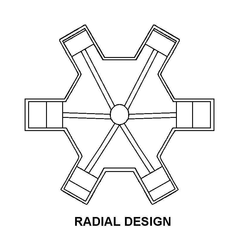 RADIAL DESIGN style nsn 4310-00-756-7446