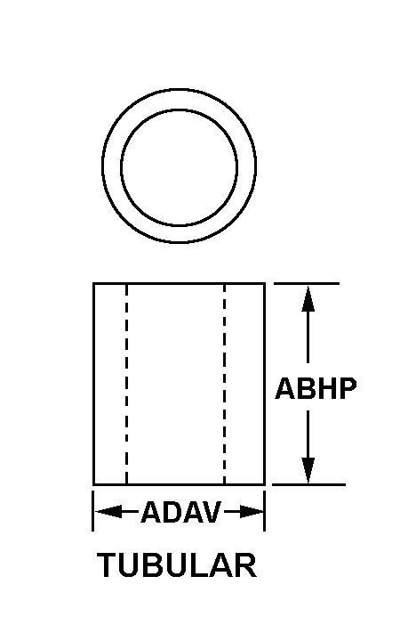 TUBULAR style nsn 6210-01-327-4115