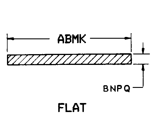 FLAT style nsn 2530-01-187-3652