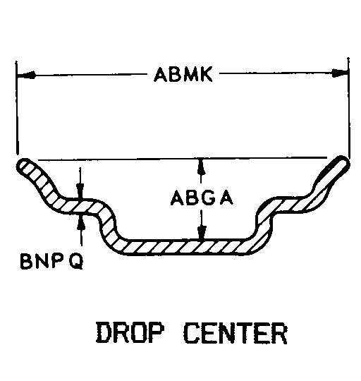 DROP CENTER style nsn 2530-00-354-0355