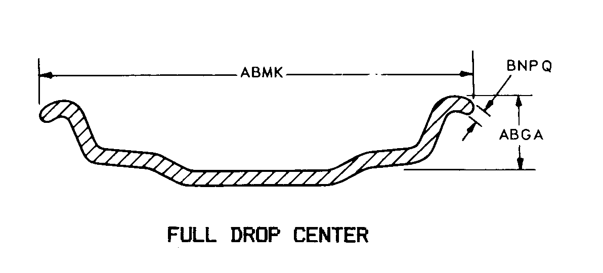 FULL DROP CENTER style nsn 2530-01-385-9408