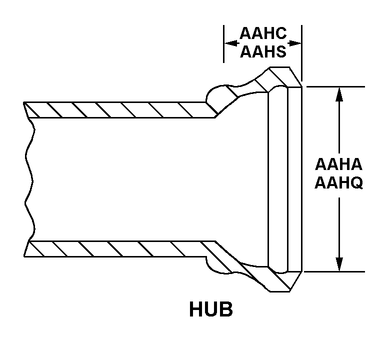 HUB style nsn 4710-00-277-4886