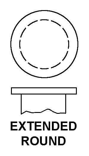 EXTENDED ROUND style nsn 4730-01-123-0273