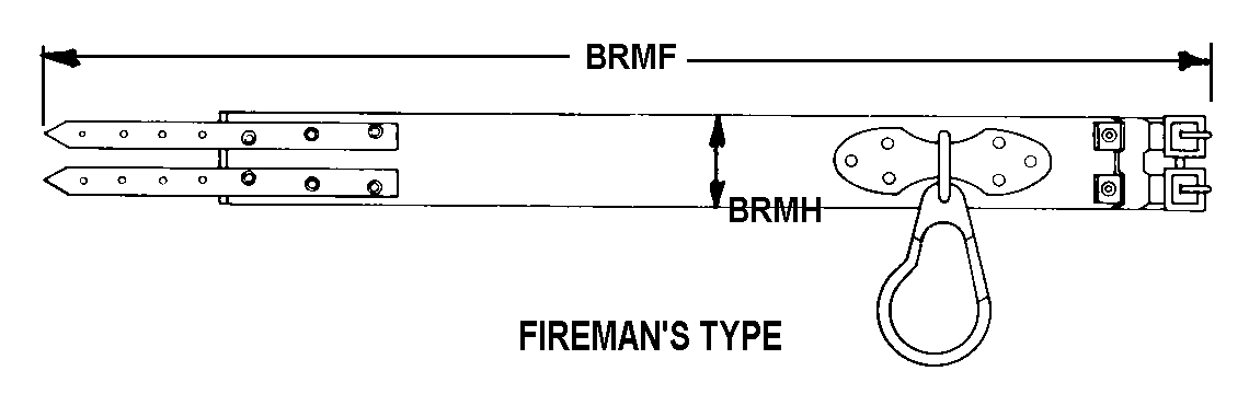 FIREMANS TYPE style nsn 4240-00-032-0587