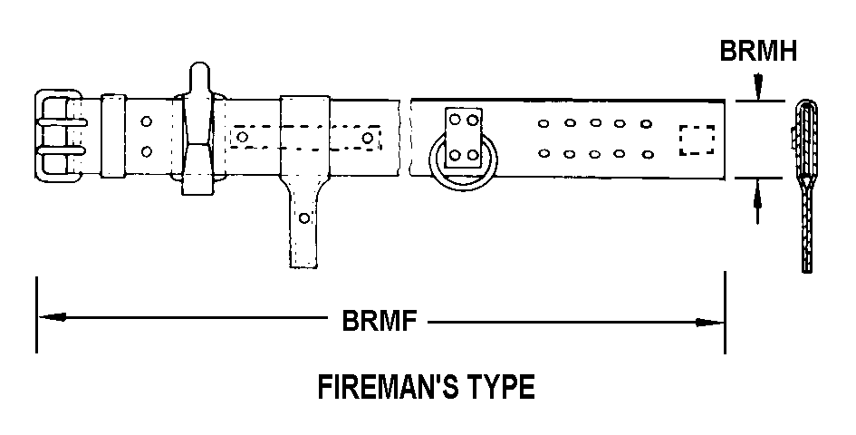 FIREMANS TYPE style nsn 4240-00-288-8828