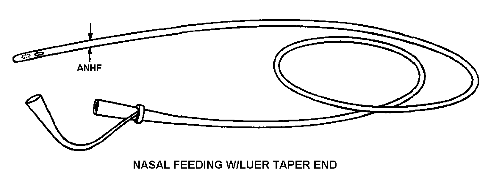 NASAL FEEDING W/ LUER TAPER END style nsn 6515-00-841-3665