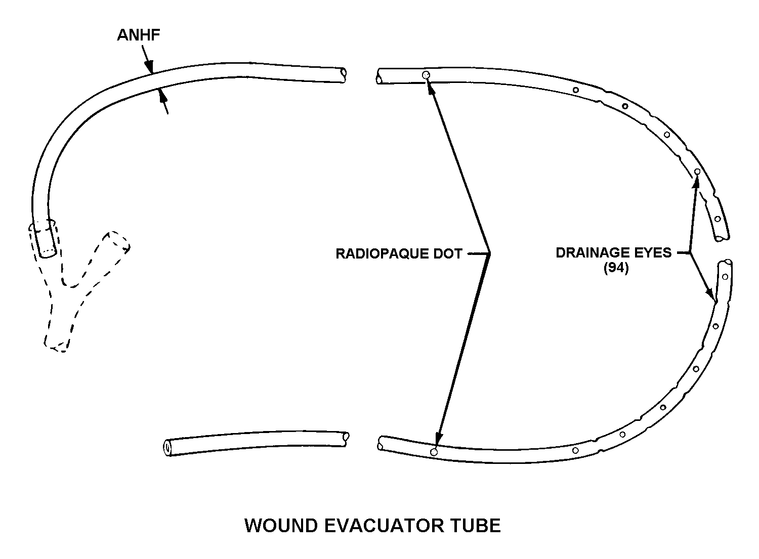 WOUND EVACUATOR TUBE style nsn 6515-01-308-6381