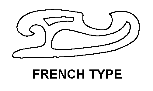 FRENCH TYPE style nsn 6675-00-061-0635
