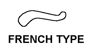 FRENCH TYPE style nsn 6675-00-061-0633