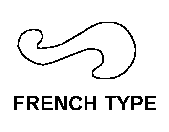 FRENCH TYPE style nsn 6675-00-061-0635