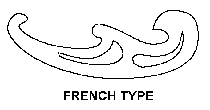 FRENCH TYPE style nsn 6675-00-061-0638
