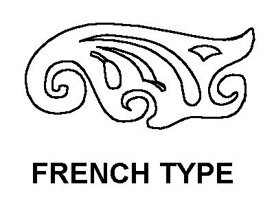 FRENCH TYPE style nsn 6675-00-061-0638