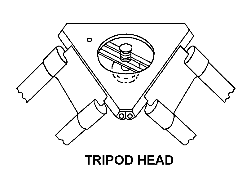 TRIPOD HEAD style nsn 6675-00-227-5445