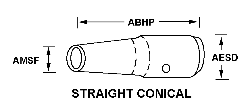 STRAIGHT CONICAL style nsn 3431-00-018-8367