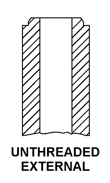 UNTHREADED EXTERNAL style nsn 4130-01-517-4451