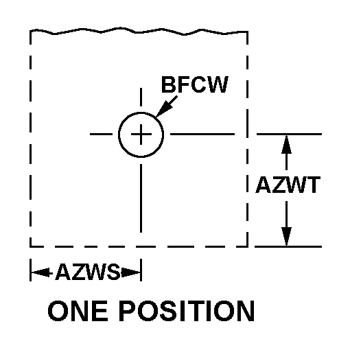 ONE POSITION style nsn 5970-01-425-5991