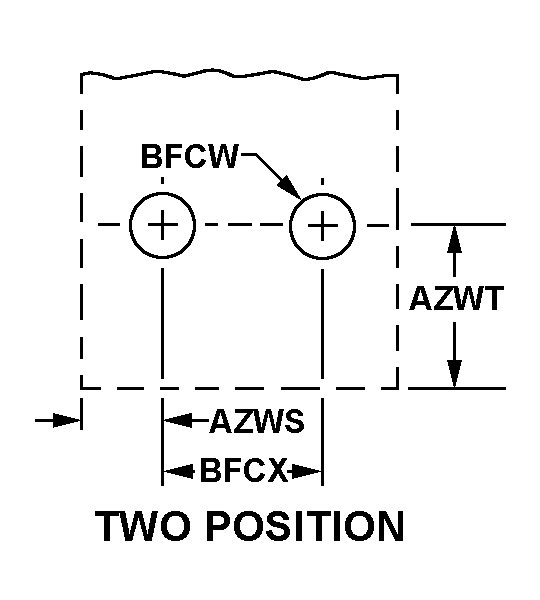 TWO POSITION style nsn 5970-00-103-6877