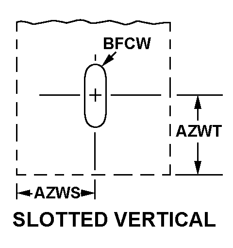 SLOTTED VERTICAL style nsn 5970-00-297-9456