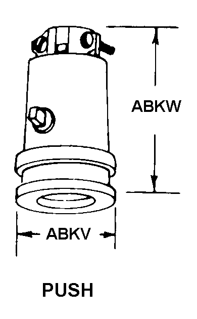 PUSH style nsn 6250-00-299-6998