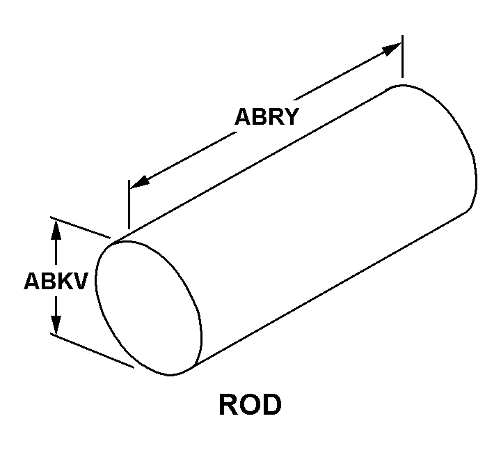 ROD style nsn 3426-01-311-8881