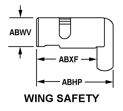 WING SAFETY style nsn 1005-00-716-2080