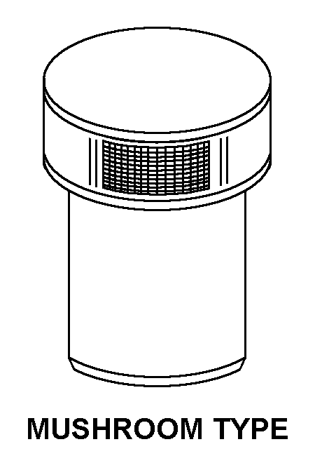 MUSHROOM TYPE style nsn 2040-00-372-0241