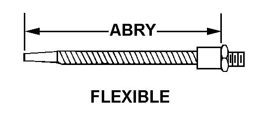 FLEXIBLE style nsn 4930-01-261-9829