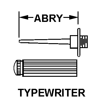 TYPEWRITER style nsn 4930-00-273-3640