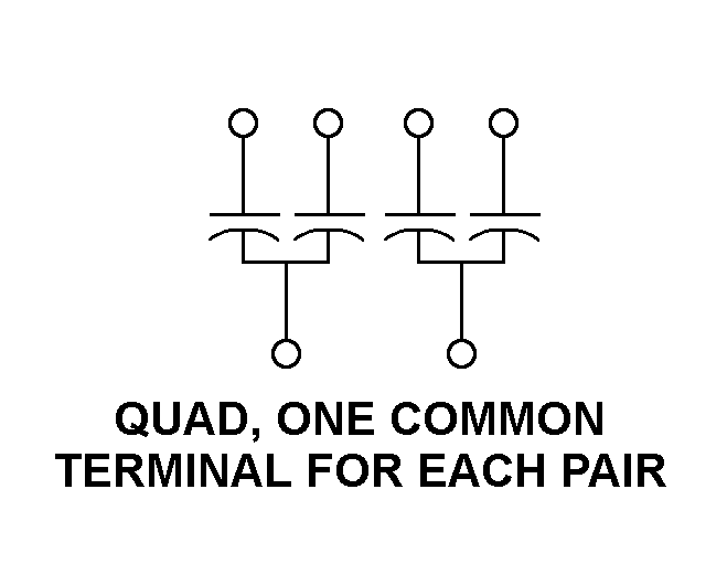 QUAD, ONE COMMON TERMINAL FOR EACH PAIR style nsn 5910-01-461-9006