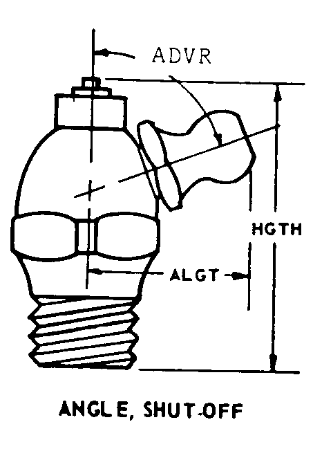 ANGLE, SHUT-OFF style nsn 4730-00-250-7906